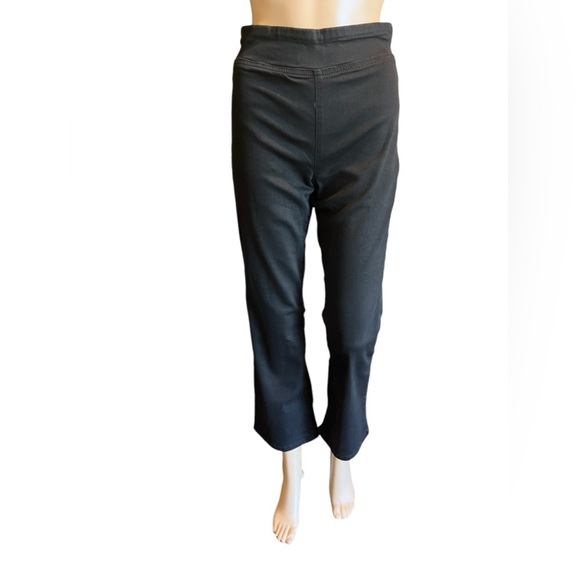 WE THE FREE FREE PEOPLE Womens Jeans In My Feelings Black Mid Rise Crop Boot S - Picture 2 of 11